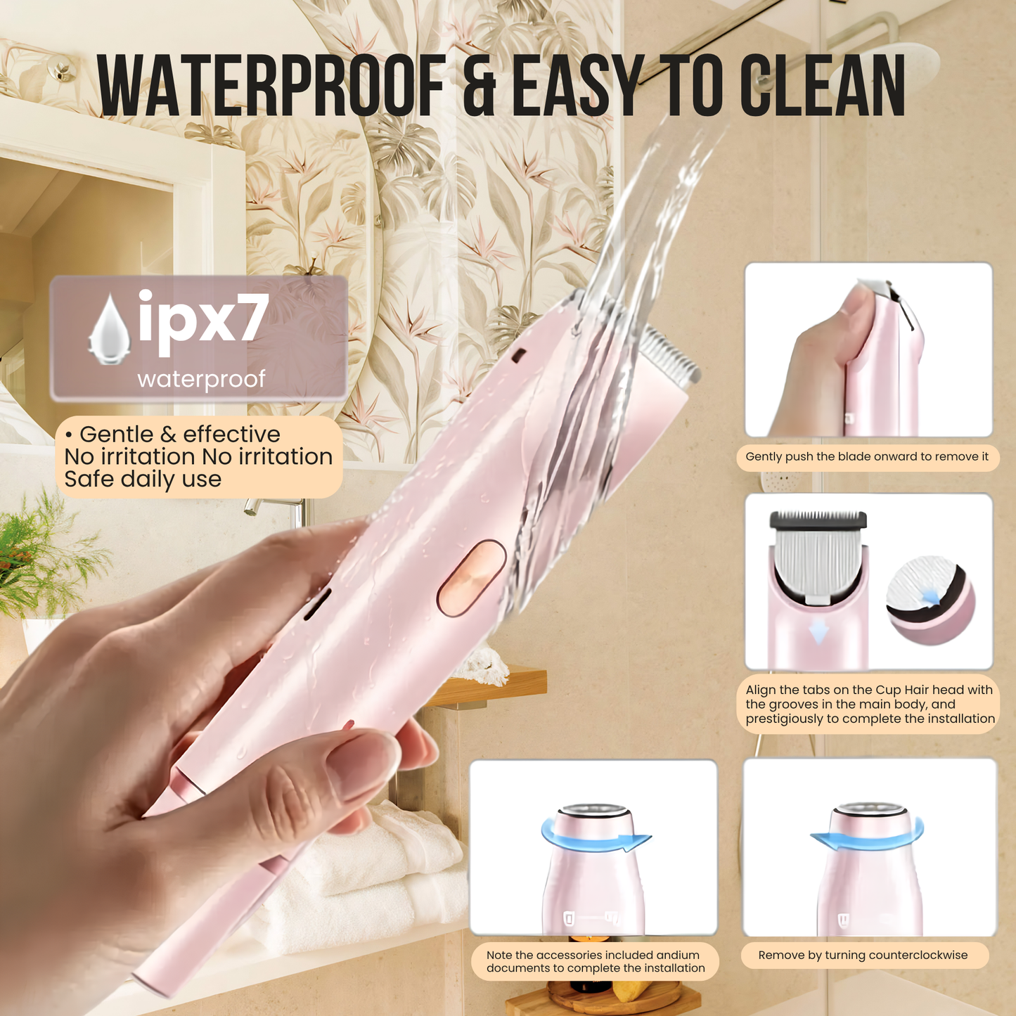 2-in-1 Women's Shaver