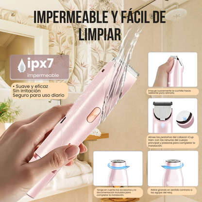 Afeitadora 2 en 1 para mujer
