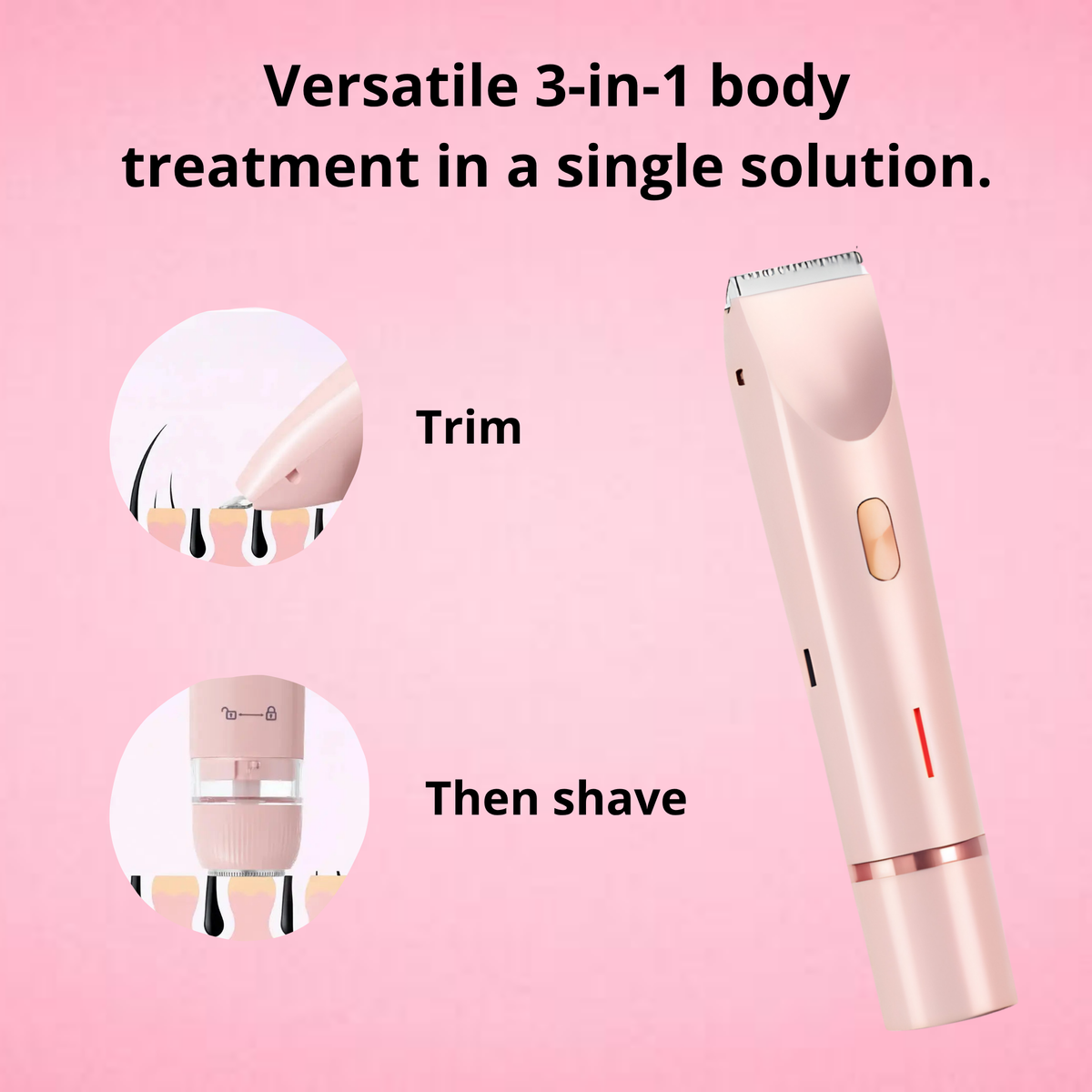 2-in-1 Women's Shaver